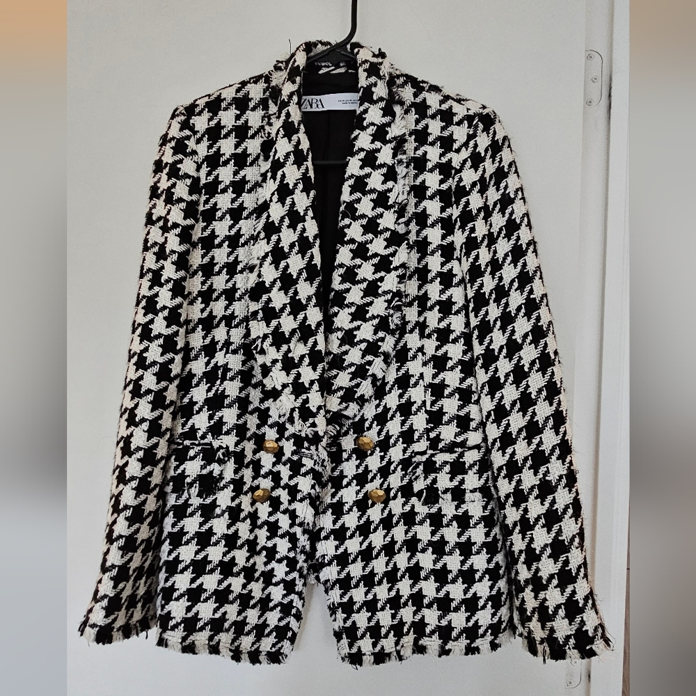 Houndstooth Blazer
